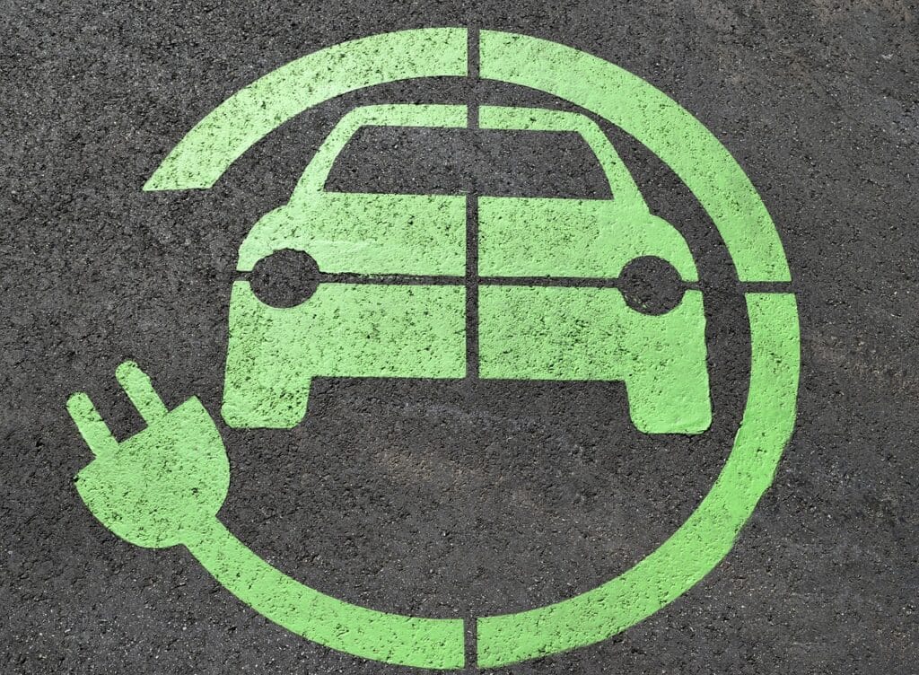 logo voiture electrique